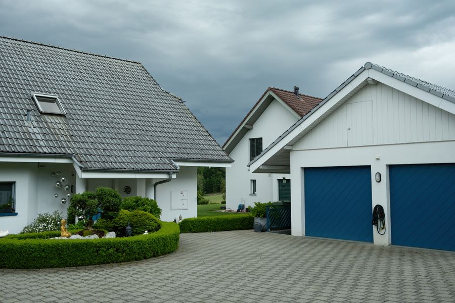 Driveway surface at a residential property